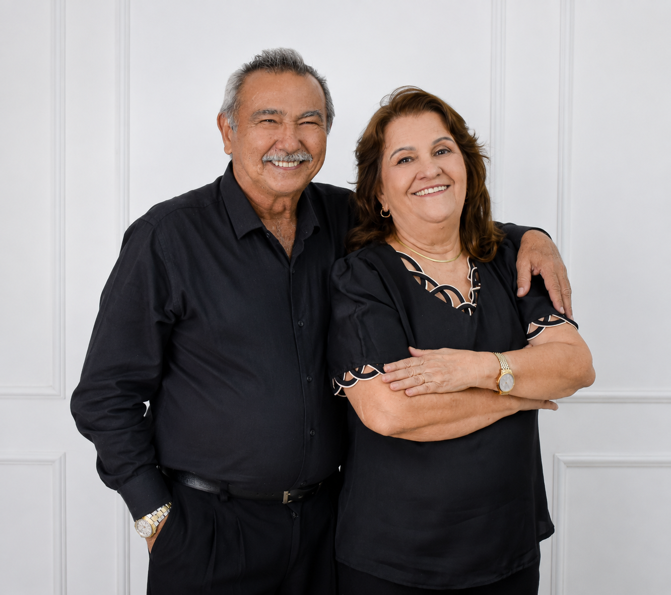 Sr. João Rosário e Dona Ana Rosário - Fundadores